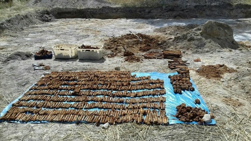 Dolny Śląsk. Znaleźli ponad 4000 sztuk niewybuchów! Zobacz zdjęcia