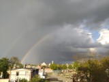 Tęcza nad Żaganiem i okolicami! Ależ cudownie wygląda! Zobaczcie zdjęcia Czytelników! 