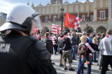 Derby Krakowa 2013: Przemarsz kibiców Cracovii przed derbami [ZDJĘCIA]