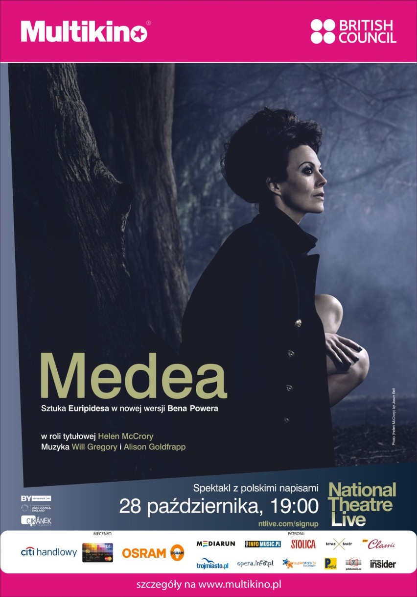 MEDEA

28 października, godz. 19.00

Spektakl "Medea" będzie...