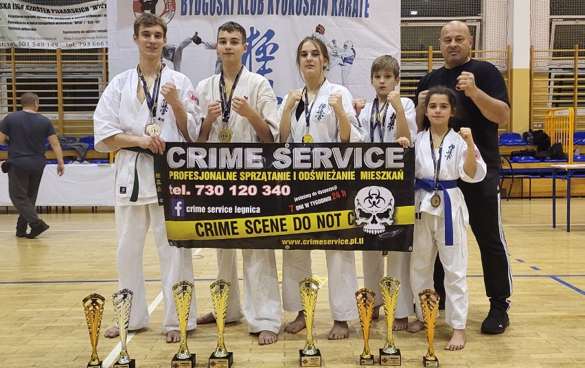 Turniej Karate Kyokushin ,, OYAMA'S CUP ", legniczanie wrócili z medalami