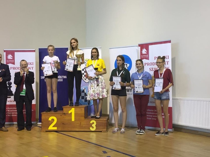 Gabryś Baszczyński i Joanna Dixa z pleszewskich "Orłów" wywalczyli medale Mistrzostw Wielkopolski w szachach! 