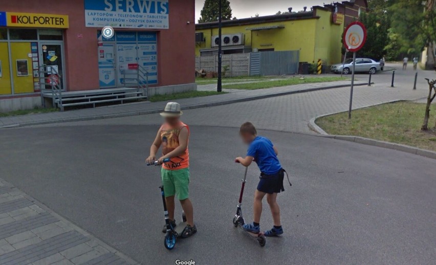 Siemianowiczanie na Google Street View