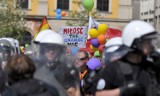 Marsz Równości w Krakowie. &quot;Wszyscy jesteśmy homo&quot;