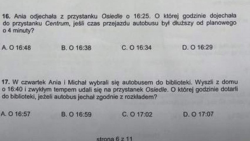 SPRAWDZIAN SZÓSTOKLASISTY 2013 CKE ARKUSZE ODPOWIEDZI