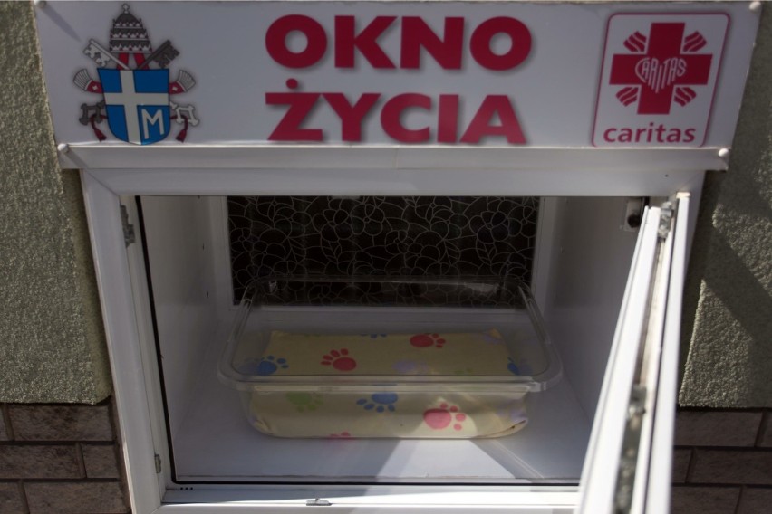 Tak wygląda krakowskie "Okno życia" przy ul....