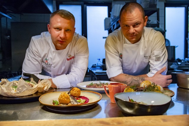 Andrzej Milenko i Marcin Deckert (szef kuchni)