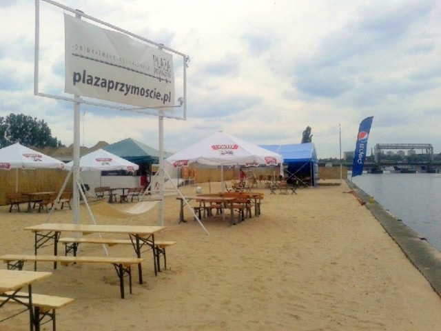 plaża w szczecinie