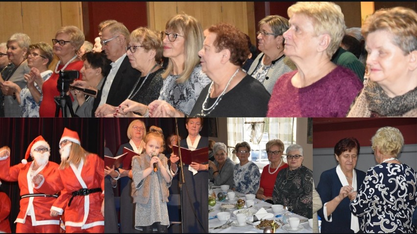 Uroczyste spotkanie wigilijne grodziskich seniorów w Centrum Kultury Rondo 
