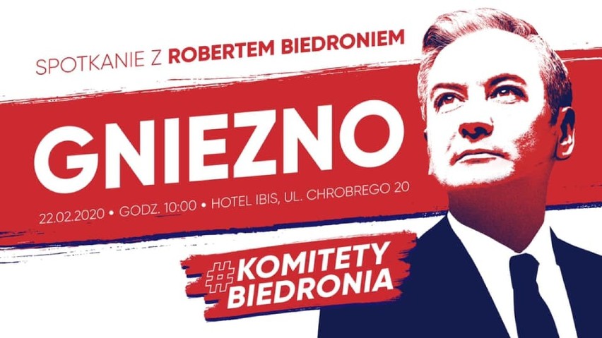 Robert Biedroń w Gnieźnie. Z wyborcami spotka się w sobotę 