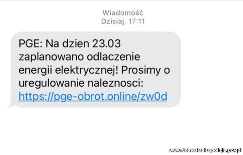 Uważajcie na takie SMS