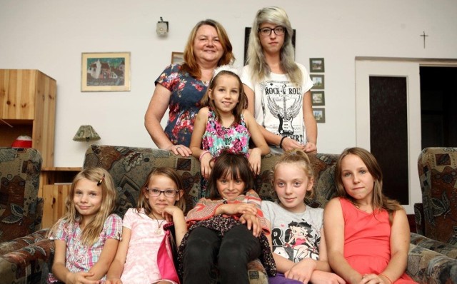 Rodzina z SOS Wioski Dziecięcej w Biłgoraju