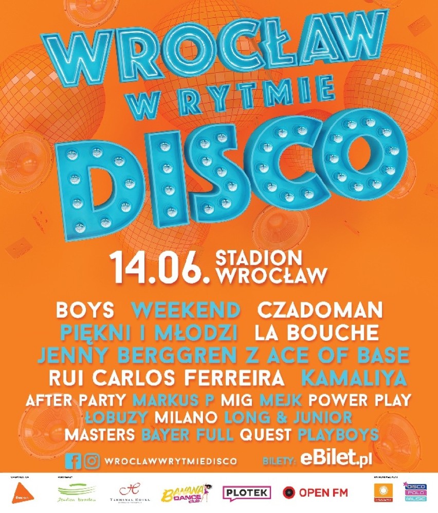 Już dziś na Stadionie Wrocław największa w tym sezonie impreza disco polo - "Wrocław w Rytmie Disco"