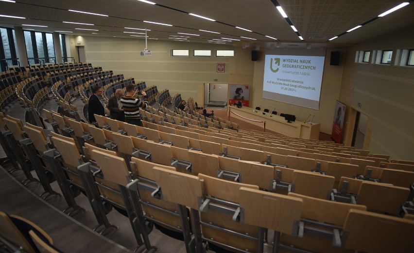 Nowa aula na Wydziale Nauk Geograficznych UŁ jest już gotowa [ZDJĘCIA]