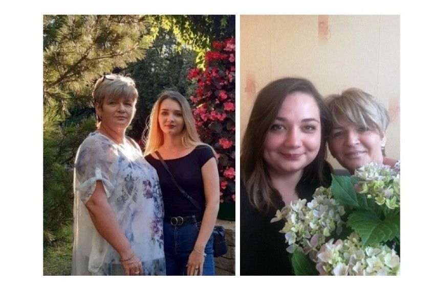 Krystyna Taflińska z córkami Sandrą i Angeliką