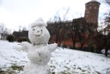 Zima w Krakowie. Spadł śnieg, miasto przykryte białą pierzyną [ZDJĘCIA]