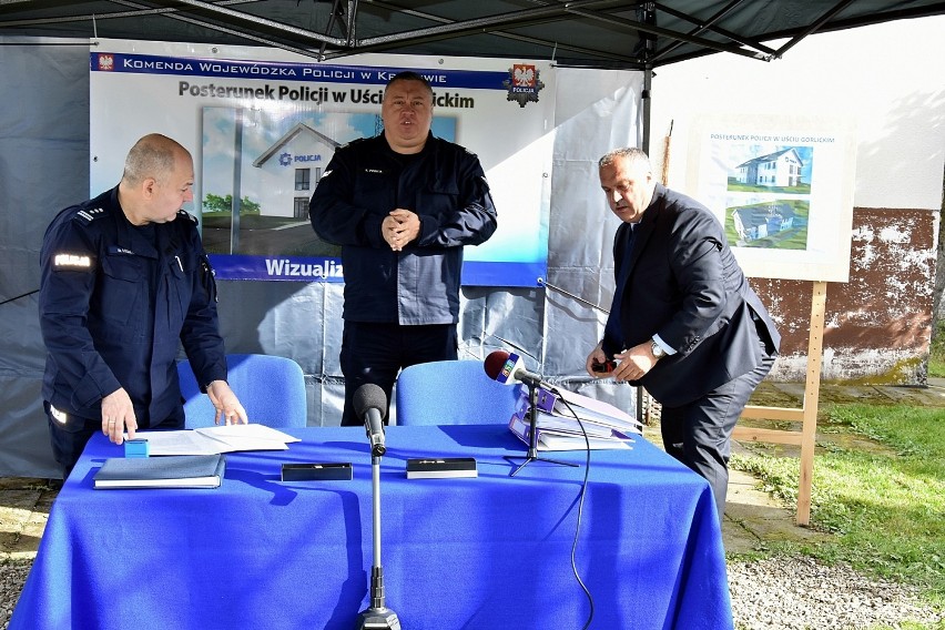 Gorlice. Rusza budowa posterunku w Uściu Gorlickim