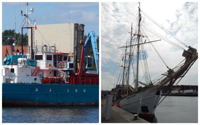 Żaglowce i cargo - te statki najczęściej cumowały w porcie w Ustce w ostatnim czasie.