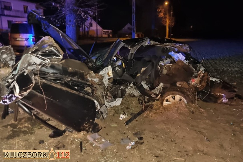 Nocny wypadek ze skutkiem śmiertelnym w Gronowicach.