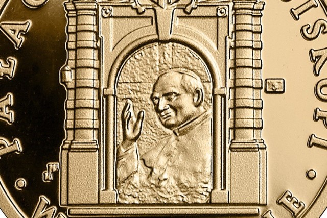 Złota moneta "Pałac Biskupi w Krakowie" - o nominale 100 zł - została wyemitowana w nakładzie 1200 sztuk