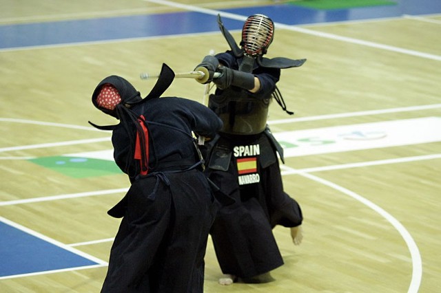 Turniej kendo w Hali Sportowej przy Skorupki