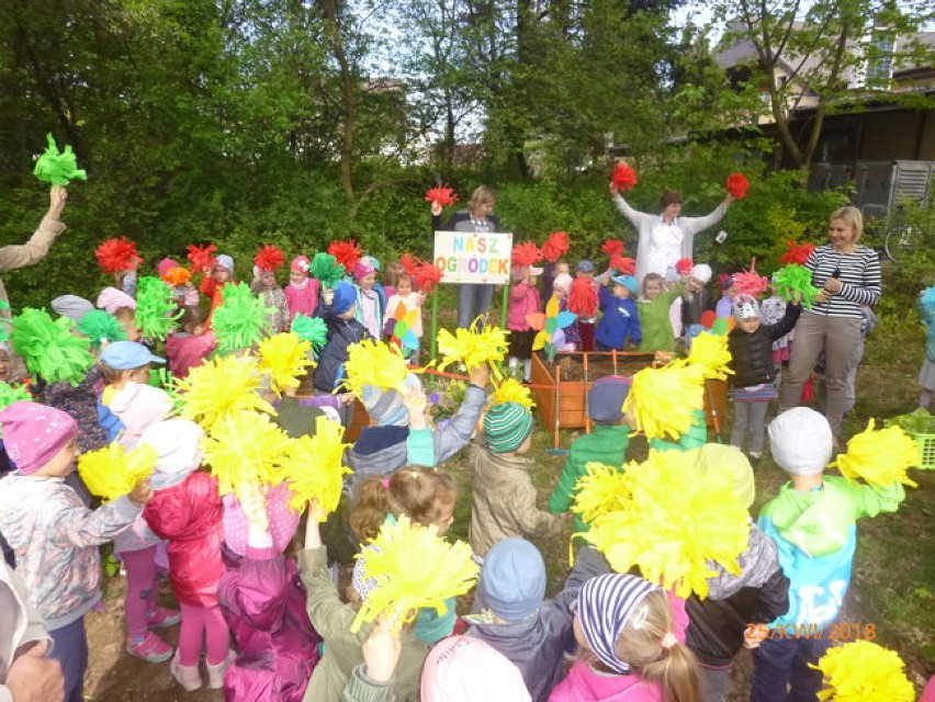Przedszkolaki ze Śmigla mają własny przedszkolny ogródek