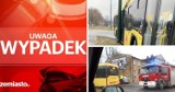 Kolizja autobusu ze słupem w Będzinie. Uwaga na utrudnienia w ruchu drogowym przy ul. Kołłątaja!