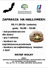 Centrum Edukacji Przyrodniczej i Ekologicznej ŚOB w Mikołowie zaprasza na Halloween