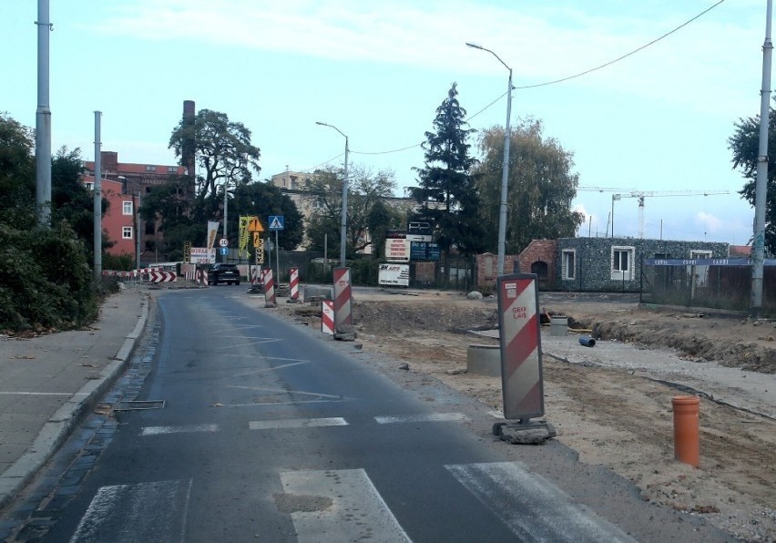 Od 8 stycznia ważne zmiany na remontowanej ulicy Kolumba w Szczecinie . Sprawdź co się zmieni