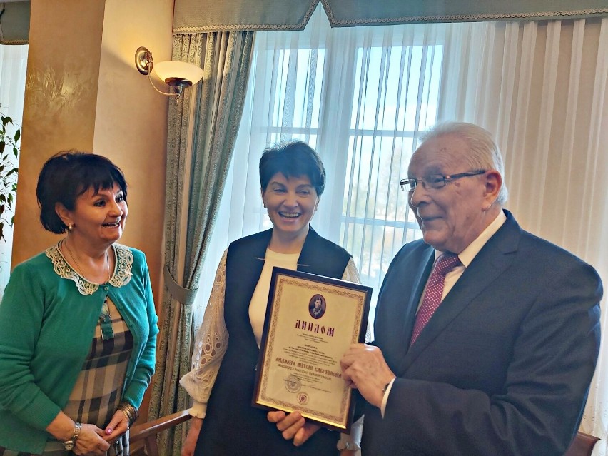 Andrzej Wawryniuk z Chełma doktorem honoris causa. Został doceniony przez uczelnię w Łucku