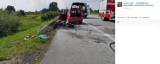 Wypadek na S1 w Podwarpiu. Zginął motocyklista, pasażerka walczy o życie. Zawinił...