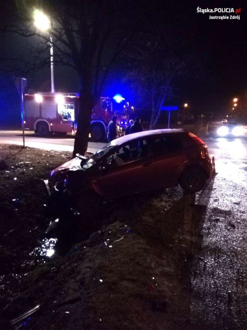 Jastrzębie-Zdrój: Zderzenie osobówek na Gagarina