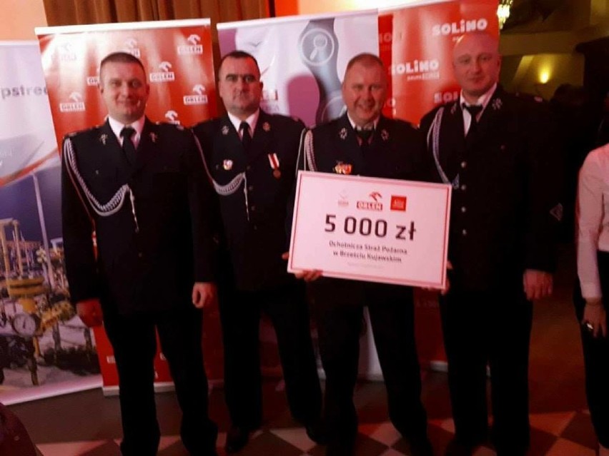Strażacy z OSP Brześć Kujawski otrzymali dofinansowanie od fundacji Orlen Dar Serca