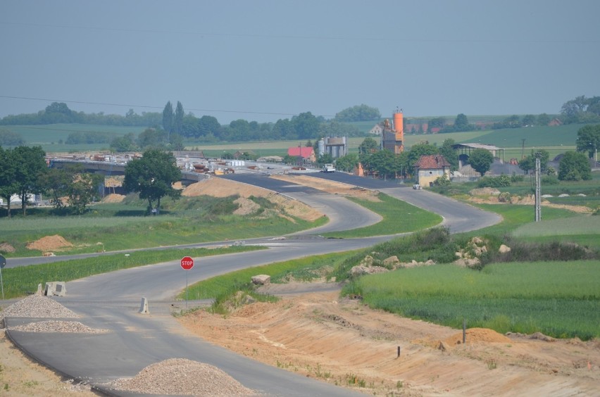 Tak powstaje droga S3 w pobliżu Głogowa (FOTO)
