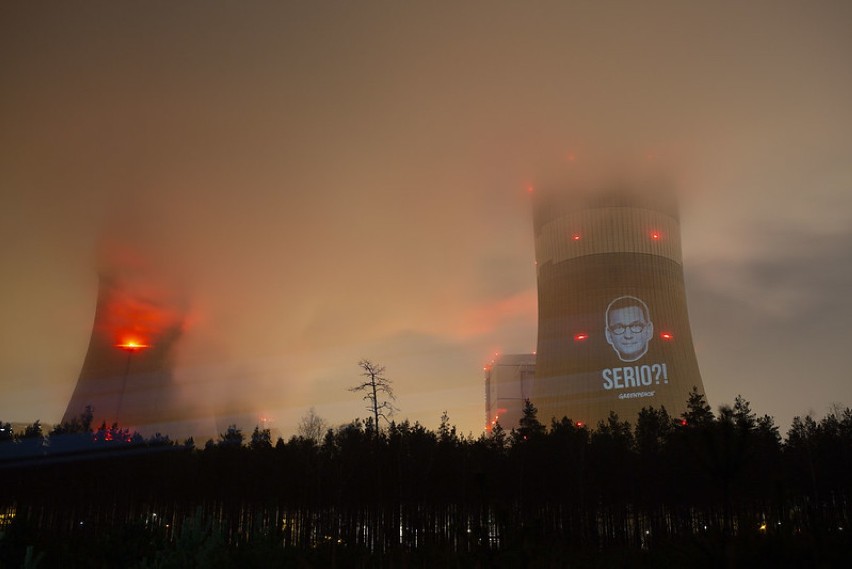 Bełchatów. Aktywiści Greenpeace znów w Bełchatowie [AKTUALIZACJA]