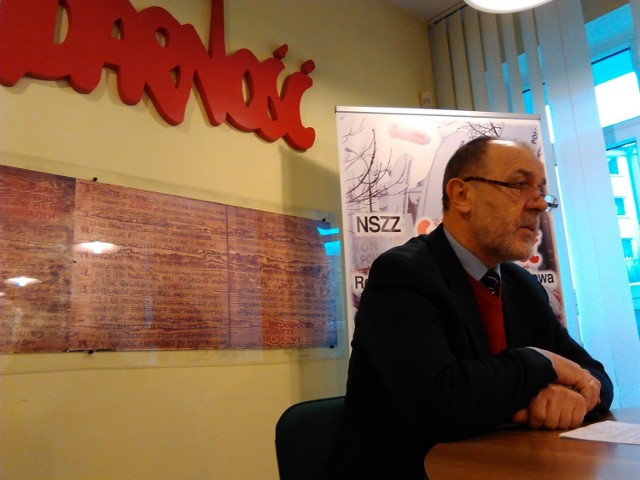 Jan Mosiński, szef kaliskiej Solidarności