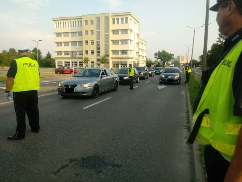 Policjanci z drogówki przeprowadzili akcję "Trzeźwy...