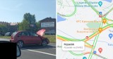 Wypadek na DTŚ w Katowicach, dwie osoby w szpitalu. Zderzenie trzech samochodów, droga jest częściowo nieprzejezdna