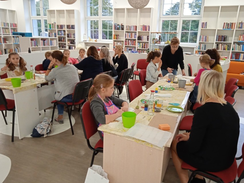 Wolsztyn: Noc Bibliotek - "Eko warsztaty Mama i ja"