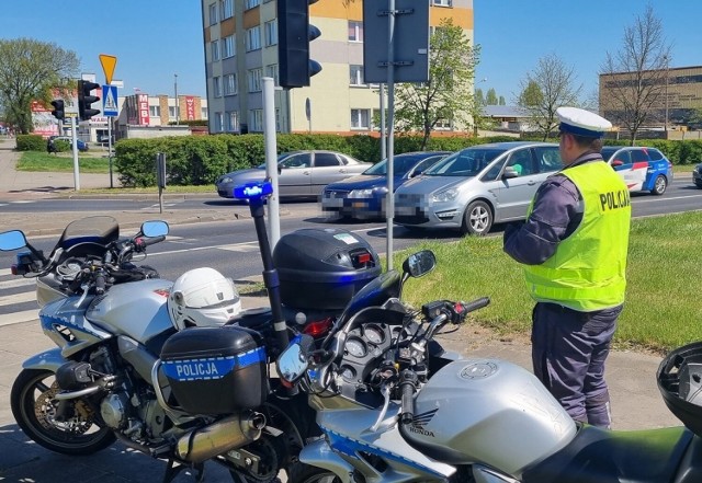 W weekend majowy 2023 mundurowi z Włocławka kontrolowali m. in. prędkość pojazdów i trzeźwość kierujących.