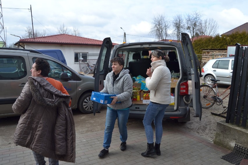 W gminie Kikół dary dla Ukraińców zbierane są wszędzie....