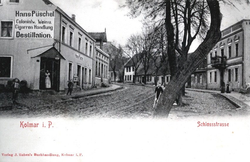 Ulica Zamkowa w drugiej połowie XIX wieku