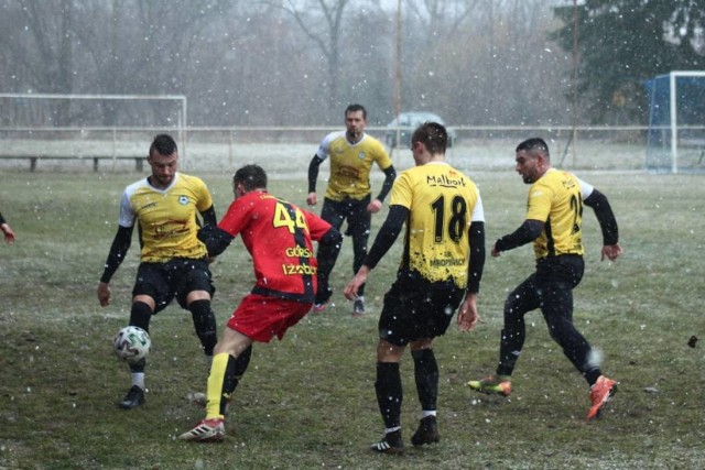 Malborska Pomezania do tej pory zdołała rozegrać jeden mecz rundy wiosennej - z Czarnymi Przemysław (1:1).