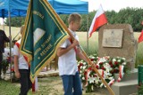 Odsłonięto pomnik upamiętniający bitwę oddziału ppor. Karlińskiego „Burzy" z grupą operacyjną NKWD-UB