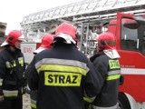 Pożar w budynku wielorodzinnym na Wyspiańskiego w Brodnicy