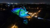 Próby oświetlenia Teatru Letniego w Szczecinie. Inwestycja coraz bliżej ukończenia! [ZDJĘCIA]