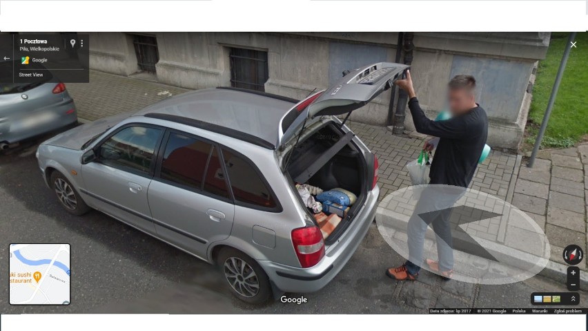Były pilanki, czas na pilan. Tych mężczyzn na ulicach Piły przyłapały kamery Google Street View [ZOBACZ ZDJĘCIA]