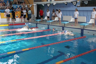 Zawody składały się z konkurencji pływackich tj konkurencji...