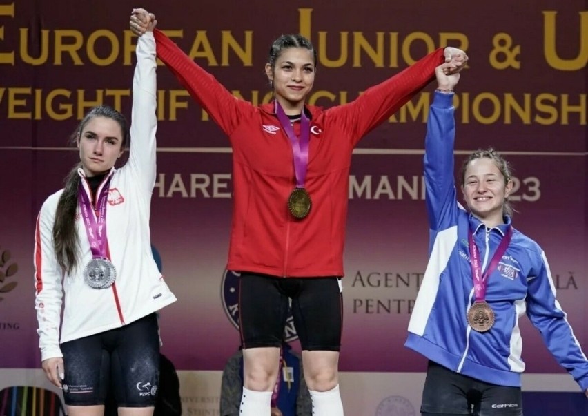 Oliwia Drzazga na drugim stopniu Mistrzostw Europy juniorek...