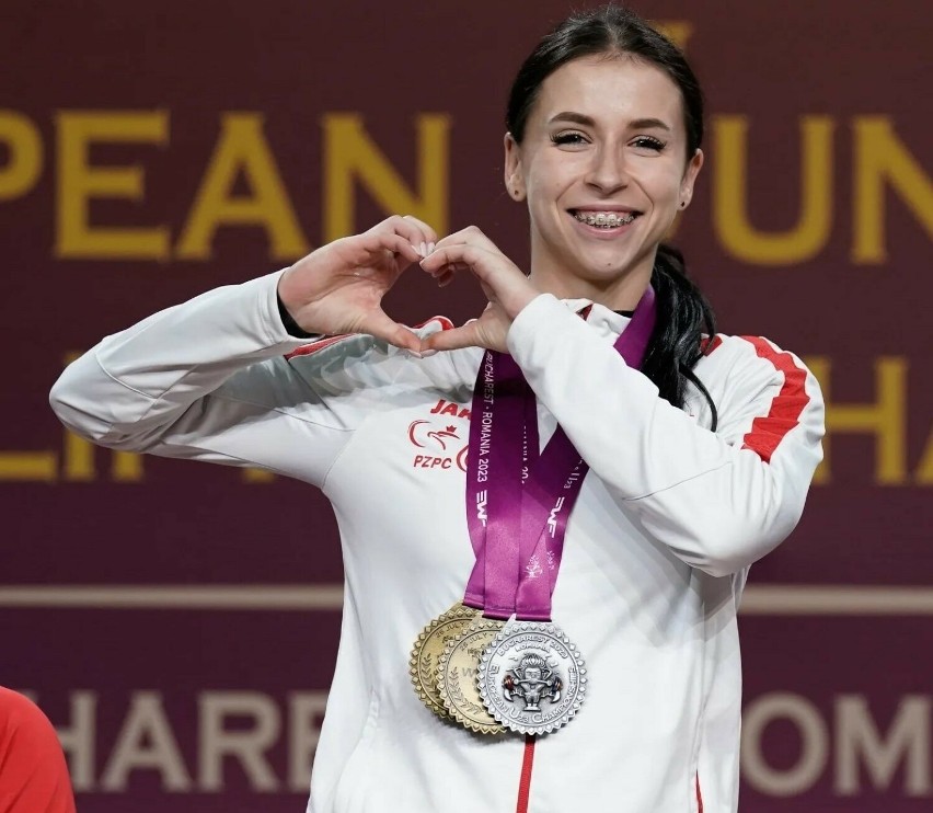 Monika Szymanek, złota medalistka Mistrzostw Europy...